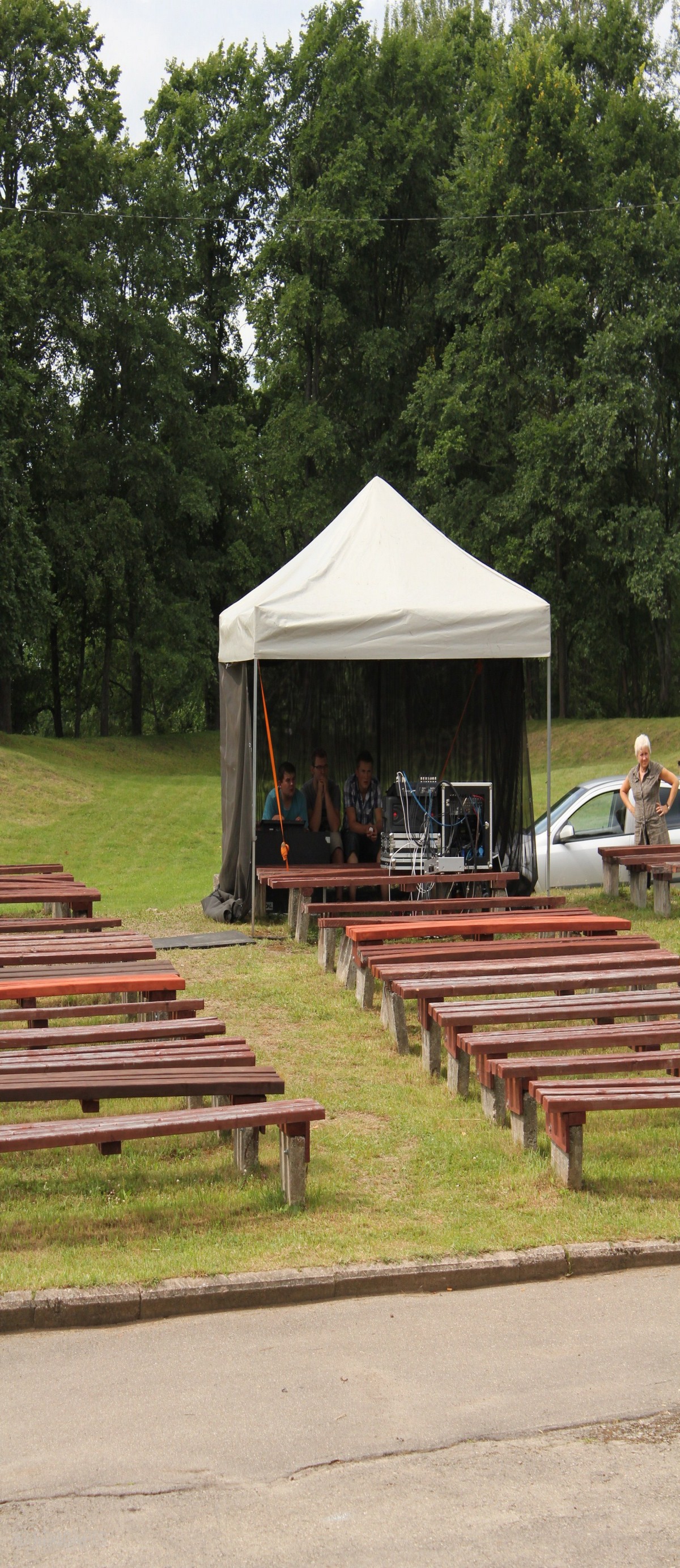 M-Stage darbā uz skatuves